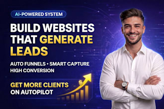 build ai powered website with automated lead generation system