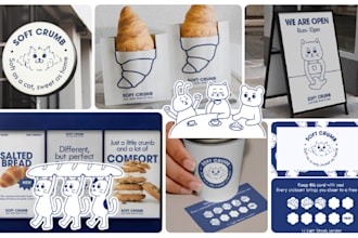 design professional logo and brand identity kit