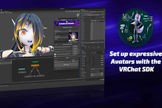 upload vrchat avatar, fix unity sdk and optimize for quest and pc