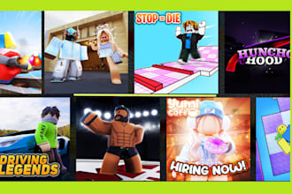 make you a roblox gfx icon or thumbnail