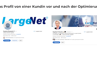 design a high converting linkedin profile for your business