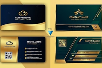 design luxury vistaprint gold foil moo minimalist business cards logo in 24 hrs
