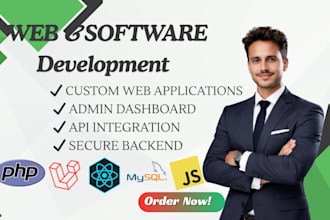 do software development, custom web application software developer web developer