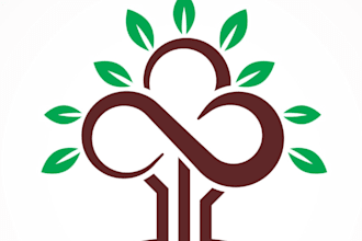 design a tree logo for your company