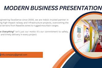 create professional powerpoint presentation and PPT slides