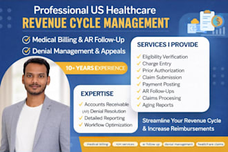do medical billing, payments, ar, denial handling, credentialing