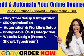 setup ebay typedream showit seo automation us uk framer account integration ghl