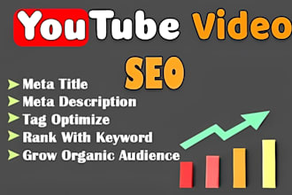 do youtube SEO and manual marketing for organic growth