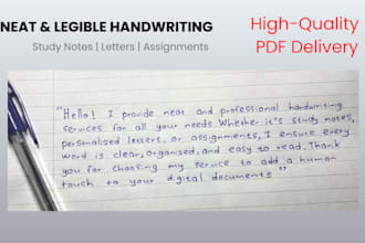 handwrite your study notes and assignments neatly