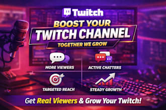 do twitch channel promotion