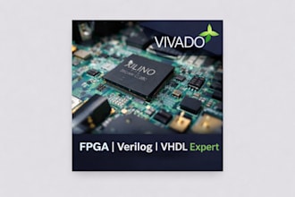 design, simulate and implement fpga and verilog vhdl projects