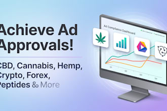 run a successful ads campaign for your peptide, cannabis, weed, cbd vape, kratom