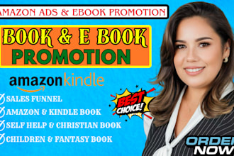 book promotion ebook marketing kindle book amazon KDP ads, book promotion sales