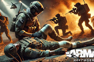 build immersive base and design custom weapons for arma reforger server