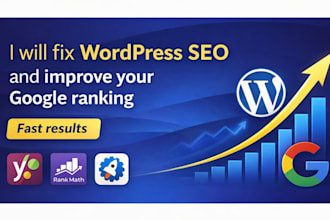 fix wordpress SEO issues and improve google ranking fast