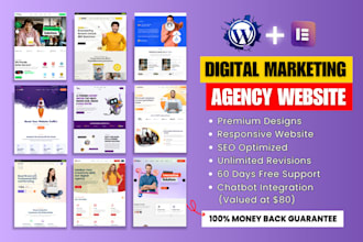 build smma or ai powered digital marketing agency wordpress website