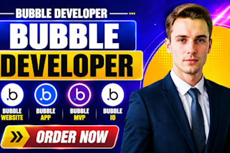 do bubble website, bubble app, bubble mvp, bubble io as bubble developer