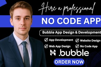 do bubble website, bubble app, bubble mvp, bubble io as bubble developer