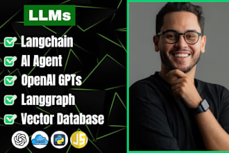 build custom ai agents, rag chatbots with langchain, langgraph, vector database