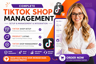 setup USA tiktok shop setup tiktok shop dropshipping tiktok shop manager