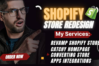 professional store redesign and optimizations