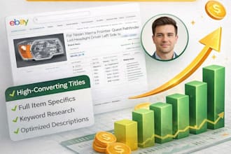 create and optimize ebay and etsy product listings