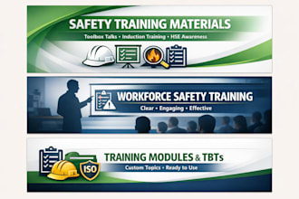 provide hse safety training, toolbox talks and PPT materials