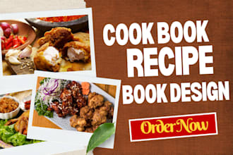 do canva cook book design cookbook recipe book layout ebook formatting in canva