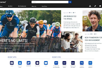 create a modern sharepoint intranet, employee portal, or microsoft 365 website