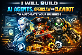 build ai agents, open claw or clawdbot to automate your business