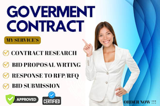find rfp, write winning bid proposal, government contract, response to rfp, rfq