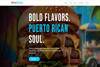 design squarespace restaurant website online menu bar website fast food website
