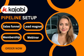 setup kajabi pipeline, kajabi website setup, kajabi course setup pipeline setup