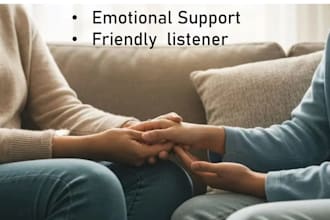 be someone you can talk to freely and feel heard