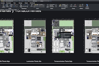 do professional autocad 2d drafting and floor plans