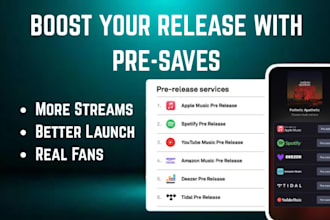 set up spotify pre save campaign for your music launch