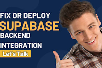 fix or deploy supabase, stripe API, oauth2, jwt, firebase backend integration