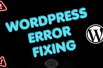 fix and repair wordpress website errors