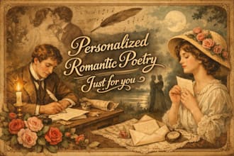 write customized  romantic poetry for you