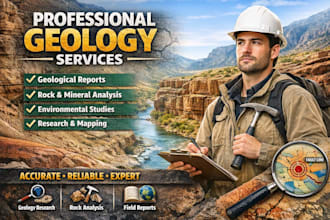 provide professional geology research and reports