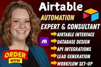 setup airtable database, airtable automation, airtable crm, softr webapp expert