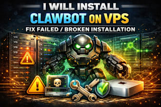 install clawdbot on vps fix failed broken installation