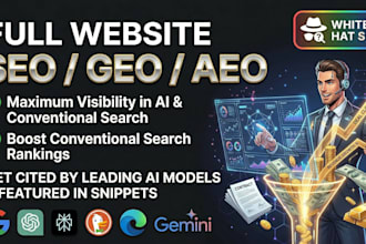 provide SEO, aeo, and GEO optimization for ai search ranking