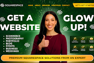 customize and fix your squarespace website professionally