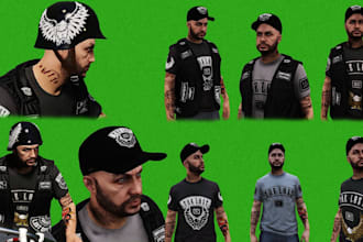 make custom mc kuttes, patch, flag, drips