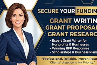 do grant writing, grant proposals, and rfp responses for nonprofit fundraising