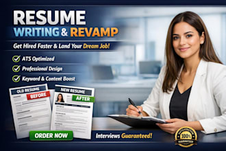 create an ats friendly resume and revamp your CV professiona