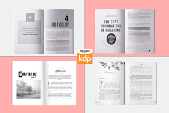 research children book interior formatting typeset academic book layout design