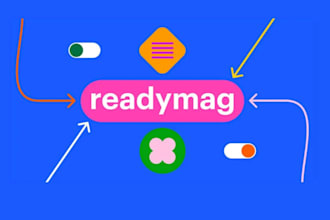 design or redesign your readymag website with stunning visual precision