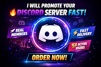 discord advertising, discord server promotion, gaming server promotion growth